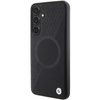 BMW BMHMS24S23RTPK S24 S921 black/black hardcase Signature Leather Half Textured &amp; Circle MagSafe