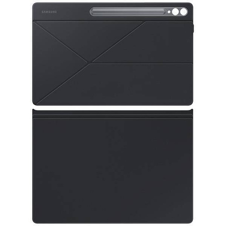 Klapphülle mit Ständer für Samsung Galaxy Tab S9 Ultra Smart Book Cover – weiß