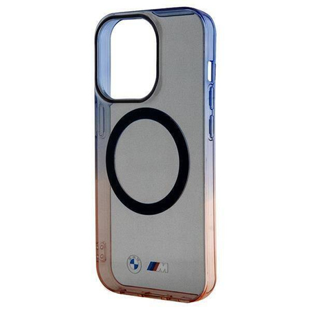 BMW Gradient Bumper MagSafe Hülle für iPhone 15 Pro Max – grau