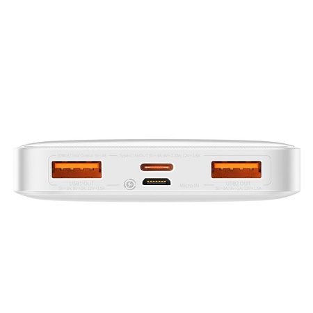 Powerbank Baseus Bipow 10000mAh, 20W (white)