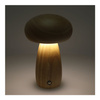 Lampka nocna GRZYBEK Art Deco jasne drewno MTWTHN