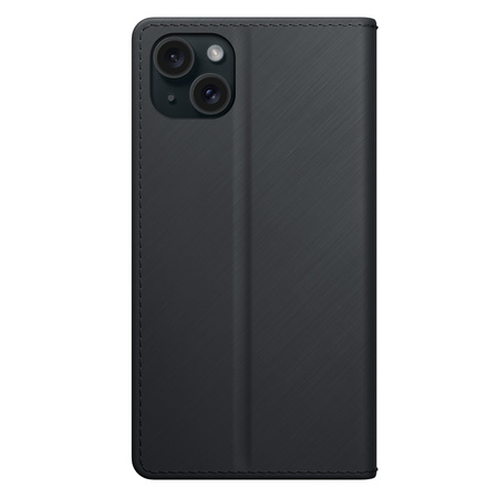 3MK Wallet Case iPhone 15 Plus 6.7" czarny/black