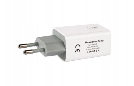 Ład. sieć. Maxximus Delta 3A QUICK CHARGE 3.0