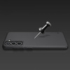 Nillkin Super Frosted Shield wzmocnione etui pokrowiec + podstawka Samsung Galaxy S21 FE czarny