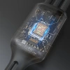 Ladekabel für Apple Watch Dudao A12Max+ PD 100W 3in1: USB-C Lightning 1,2m – Schwarz