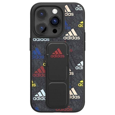 Adidas SP Grip Case iPhone 14 Pro schwarz/schwarz/bunt 50251
