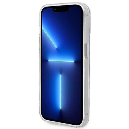 Guess Metal Outline MagSafe - Etui iPhone 14 Pro Max (przezroczysty)