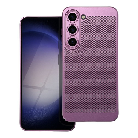 Futerał BREEZY do SAMSUNG S25 Edge fioletowy