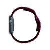 3MK Silicone Watch Strap ciemnofioletowy /mulberry dla Apple Watch 42/44/45/49mm