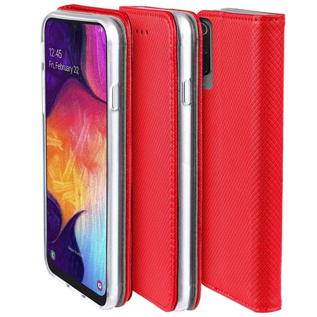 Etui REALME 8 / 8 PRO portfel z klapką Flip Magnet czerwone