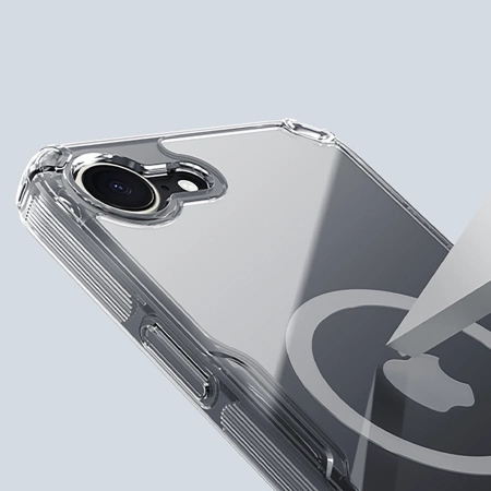 Etui Nillkin Nature Pro Magnetic na iPhone 16e - przezroczyste
