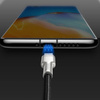 Baseus Cafule Metal Data kabel USB - USB Typ C 66W Quick Charge 25cm czarny (CAKF000001)