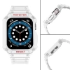 Schutzarmband für Apple Watch 38/40/41 mm Panzergehäuse-Armband - Weiß
