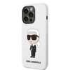 Karl Lagerfeld Silicone NFT Ikonik - Etui iPhone 14 Pro (biały)