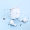 Joyroom TWS Ohrhörer kabellos ENC wasserdicht IPX4 Bluetooth 5.3 weiß (JR-TL11)