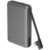 PowerBank indukcyjny Energea MagPac Pro  Plus 10000mAh Qi2 Magsafe szary