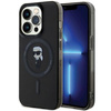 Karl Lagerfeld nakładka do iPhone 14 Pro Max 6,7&quot; KLHMP14XHFCKNOK czarna HC MAGSAFE IML IKONIK
