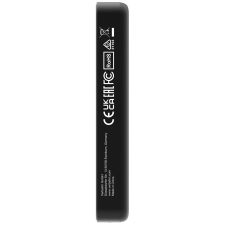 Powerbank Verbatim Charge n Go            Essentials 10000mAh Magnetic Wireless czarny 32227