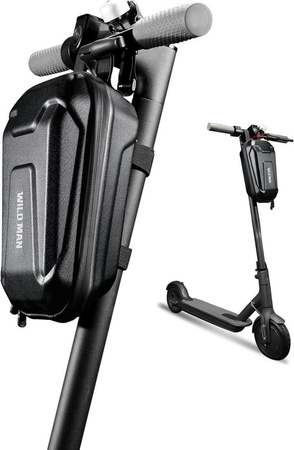 WILDMAN sakwa na kierownicę do hulajnogi wodoodporna 3L TS8 Plus czarna