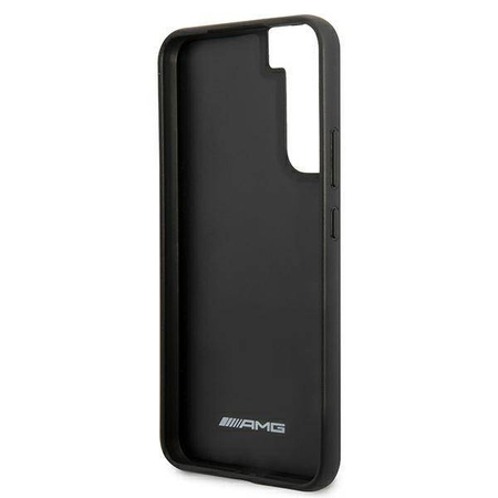 AMG AMHCS22MGSEBK S22 + S906 black / black hardcase Leather Debossed Lines