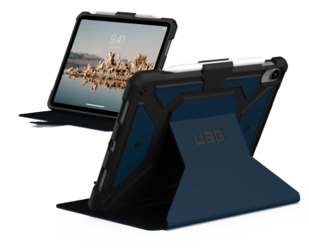 Etui UAG Metropolis SE z uchwytem na Apple Pencil na iPad 10.9" (10 gen.) - granatowe