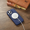 iCarer CE Premium Leather Folio Case for iPhone 14 Pro Max Flip Magnetic MagSafe Blue (WMI14220716-BU)
