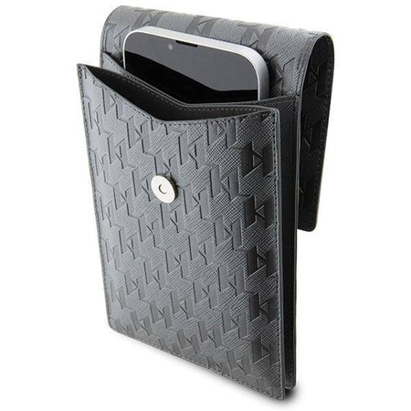 Sack Karl Lagerfeld Saffiano Monogram Choupette (KLWBSAKHPCG) silber