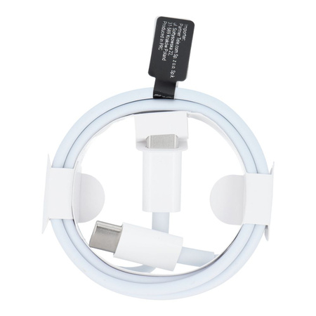 Kabel Typ C do Typ C 2.0 HD23 2A 1m biały