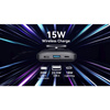 Bateria zewnętrzna (Powerbank) VEGER MagOn z ładowaniem indukcyjnym kompatybilny z MagSafe 15W - 10 000mAh PD 22,5W biały (VP1151 / W1151)
