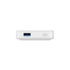 Powerbank Wozinsky WLWP-10KA0Y3WS 22,5W PD Qi2 10000 mAh, z podstawką, 1x USB-A, 1x USB-C - biały