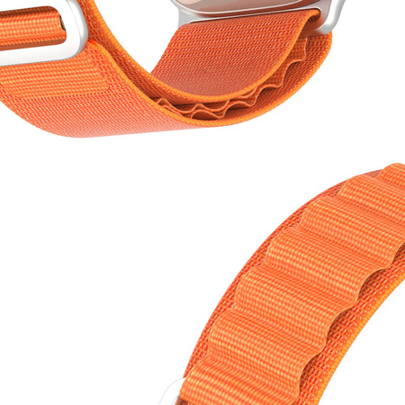 Sport Buckle Strap for Apple Watch Ultra/8/7/6/SE/5/4/3/2/1 (42, 44, 45, 49mm) Dux Ducis Strap GS Version - Orange