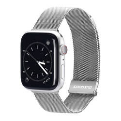 Strap for APPLE WATCH 42 / 44 / 45 MM Dux Ducis Strap Milanese silver