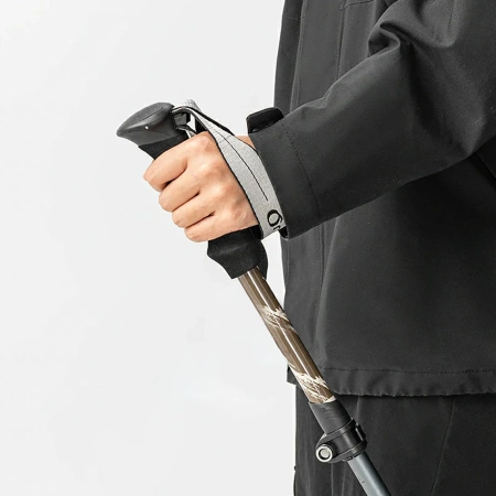 Qunature Nordic Walking Trekking Poles Aluminum 110 - 130 cm - Brown