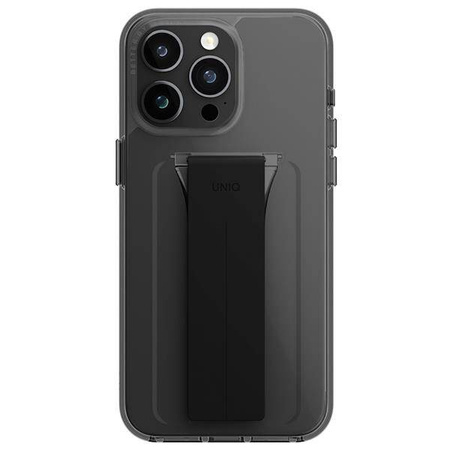 Etui APPLE IPHONE 15 PRO MAX UNIQ Heldro Mount with Stand szare