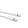 Kabel USB-C - USB-C Dudao L6C PD 60W 1m - biały