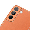 Dux Ducis Yolo elegante Hülle aus ökologischem Leder für Samsung Galaxy S22+ (S22 Plus) orange