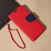 Etui Smart Fancy do Xiaomi Redmi 13C 4G / 5G czerwono-granatowe