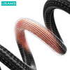 USAMS USB to USB-C cable 3A 0.25m Fast Charging steel/tarnish SJ680USB01 (US-SJ680)