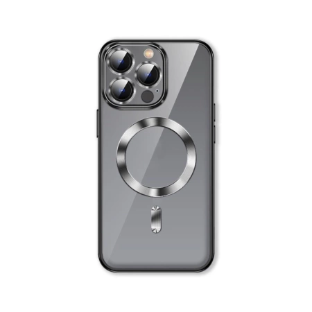 Etui Wozinsky Electroplated Magsafe na Samsung Galaxy S24 FE - niebieskie
