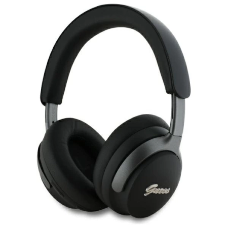Guess Bluetooth ANC On-Ear-Kopfhörer GUBHC22PSFCSMK schwarz/schwarzes Metal Script Logo