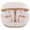 Guess GUTWST88MCTGP TWS Bluetooth-Kopfhörer + Dock, rosa/rosa Kapsel, bedrucktes Logo
