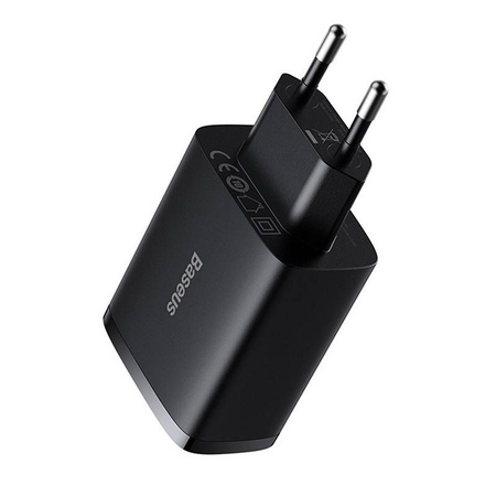 Baseus Compact charger 3x USB 17W black (CCXJ020101)