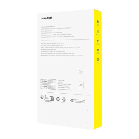 Handyhülle + Gehärtetes Glas APPLE IPHONE 15 Baseus Schott Series transparent