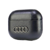 Original Case APPLE AIRPODS 3 Audi Leather Big Logo Cover (AU-AP3-GT/D3-BK) black