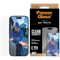 PanzerGlass Classic Fit EasyAligner Tempered Glass für iPhone 17 Pro