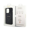 Guess GUHMP15LPSAHMCK iPhone 15 Pro 6,1&quot; schwarz/schwarzes Hardcase Saffiano MagSafe