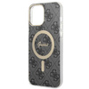 Guess GUHMP13XH4STK iPhone 13 Pro Max 6,7" schwarz/schwarz Hardcase 4G MagSafe