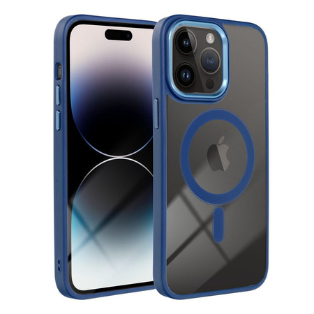 Futerał Color Edge Mag Cover kompatybilny z MagSafe do IPHONE 11 PRO MAX niebieski