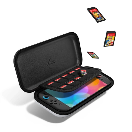 Etui Yoyoisles by Dux Ducis Air Bag na Nintendo Switch 2 - czarno-białe