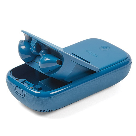 Lexon Speakerbuds Słuchawkibezprzewodowe z głośnikiem bluetooth niebieski/blue LA127B